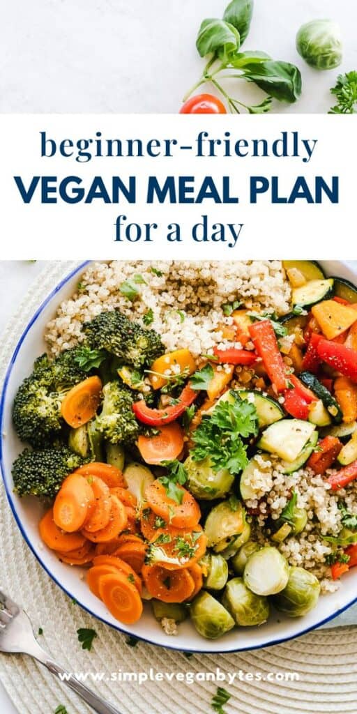 A Beginner’s Vegan Meal Plan for One Day
