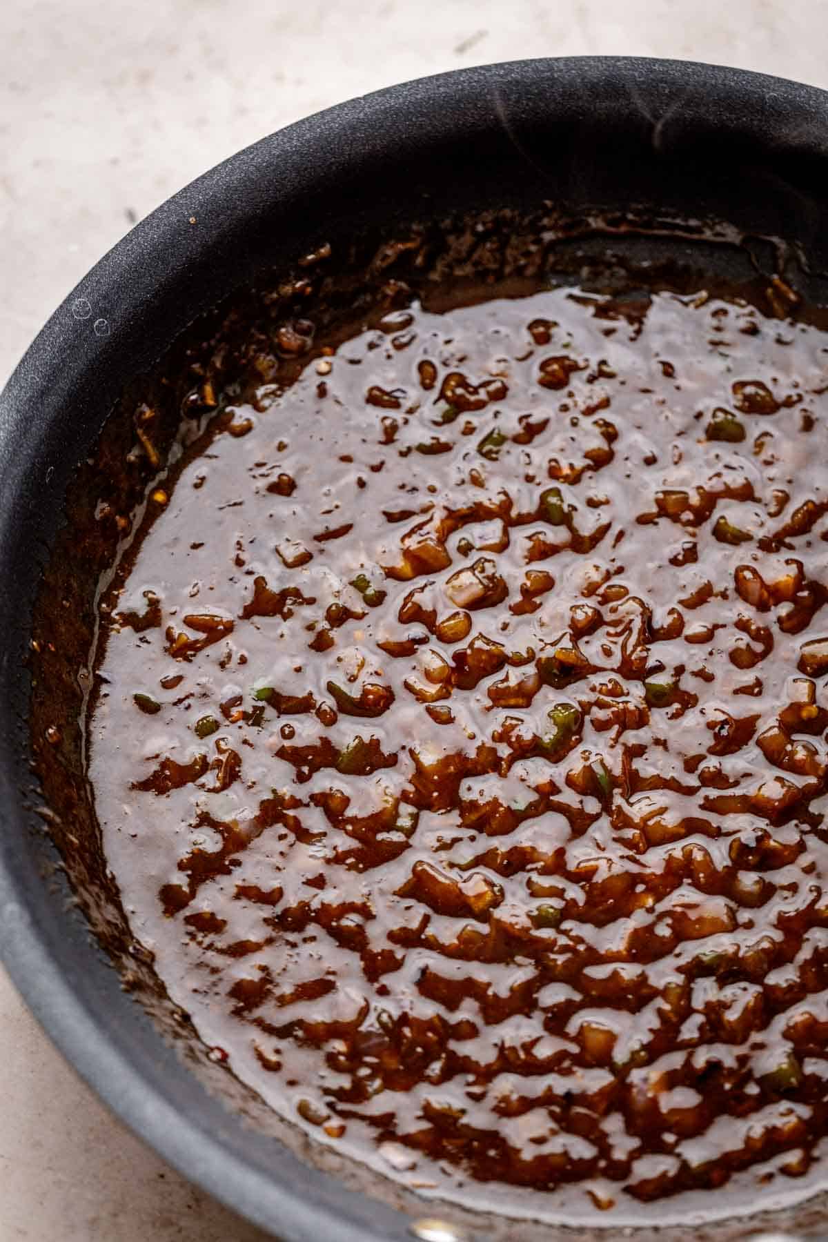 Garlic sesame sauce for tofu.