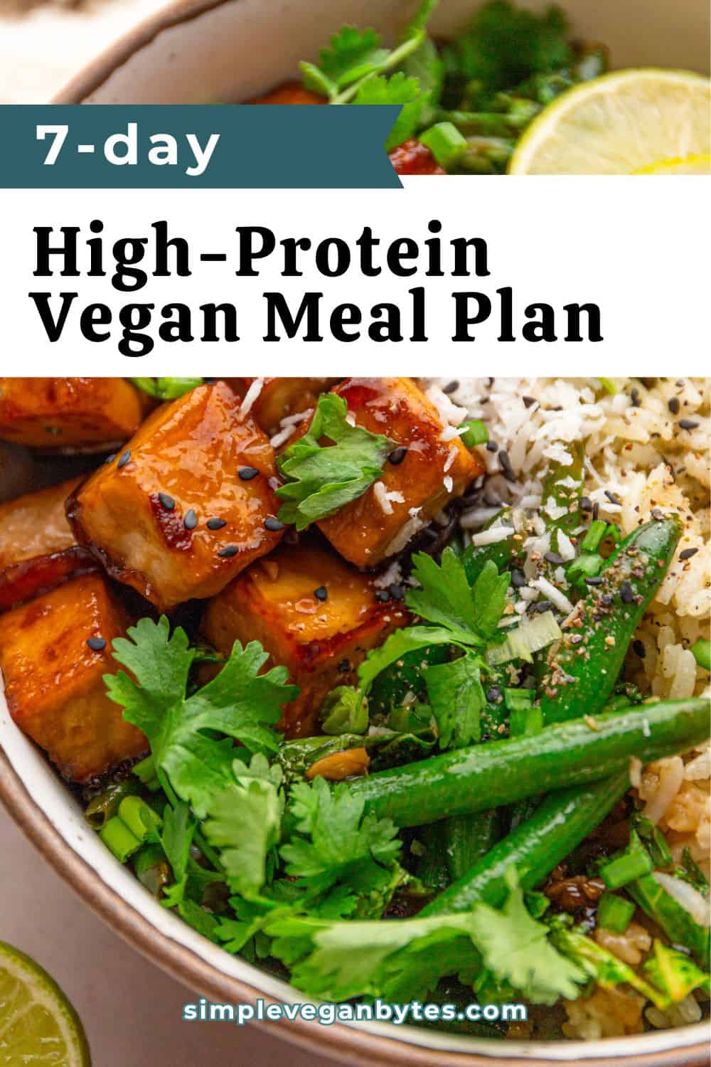 7-Day High Protein Vegan Meal Plan That Actually Keeps You Full