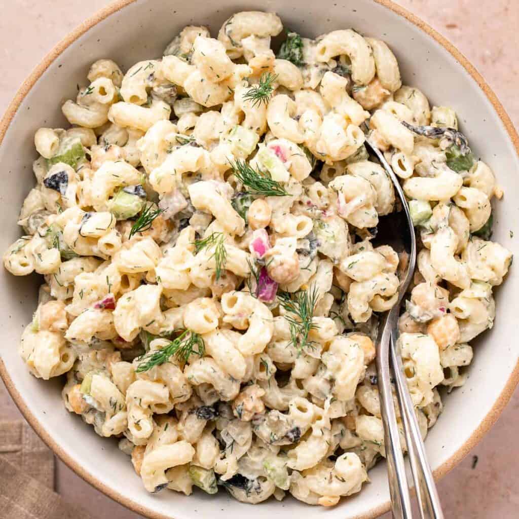 Chickpea Pasta Salad