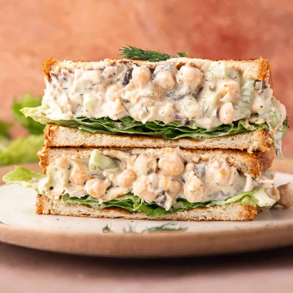 Chickpea Salad Sandwiches