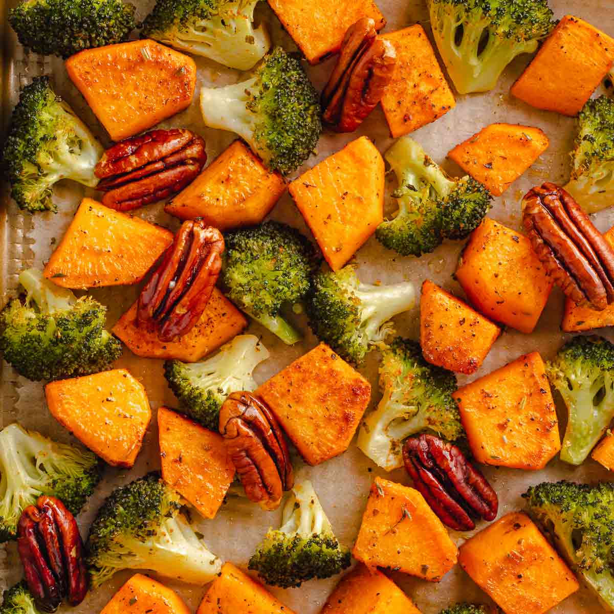 Sheet Pan Sweet Potato and Broccoli (Vegan + 30 Minutes)