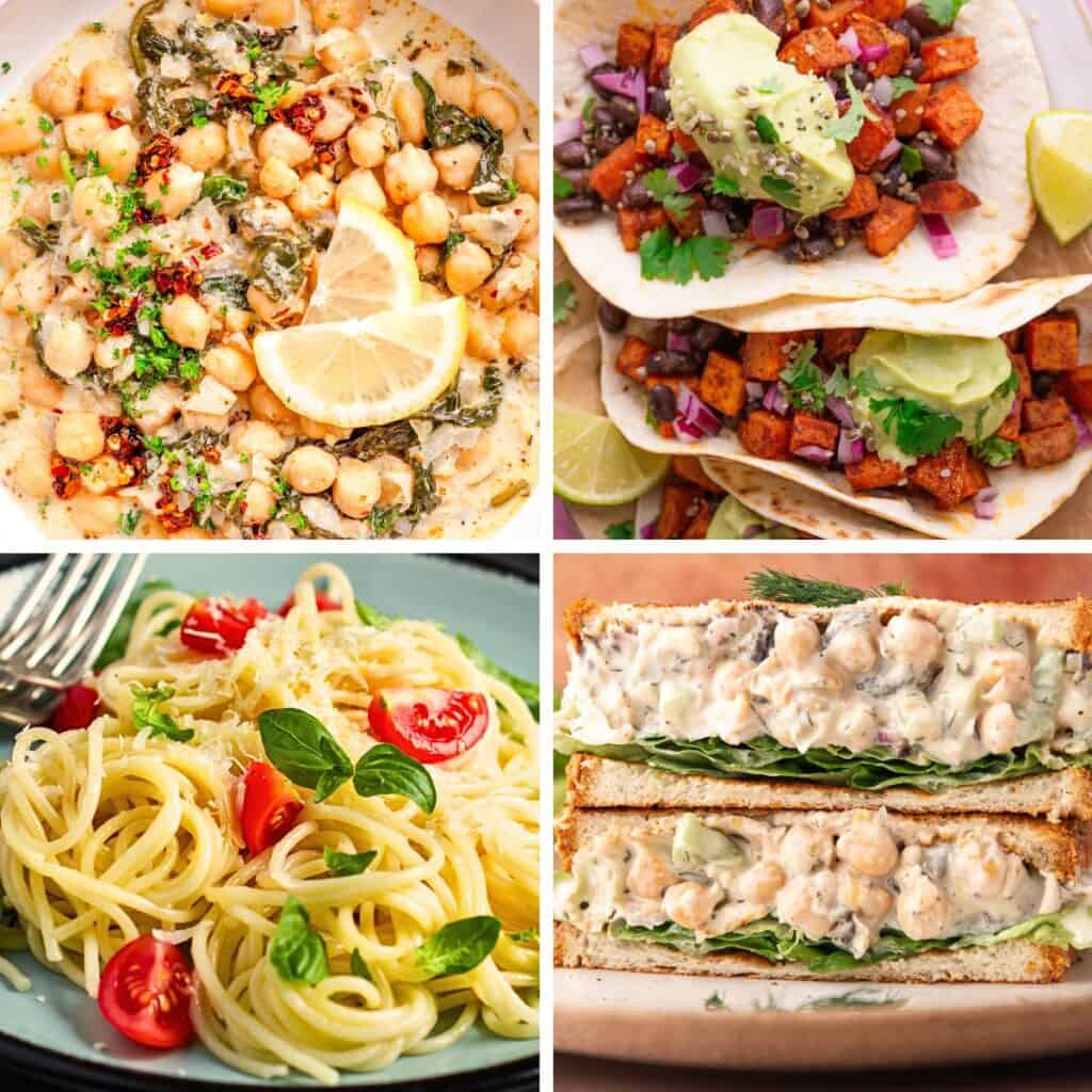 12 Simple Vegan Meals With Basic Ingredients