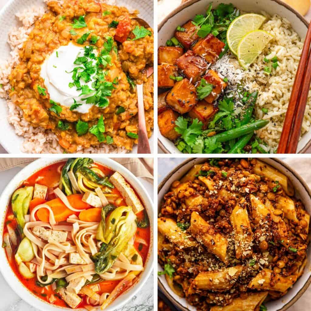 15 Easy Vegan Dinners for Busy Weeknights