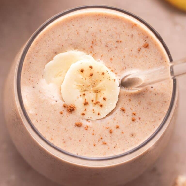 High Protein Vanilla Date Smoothie