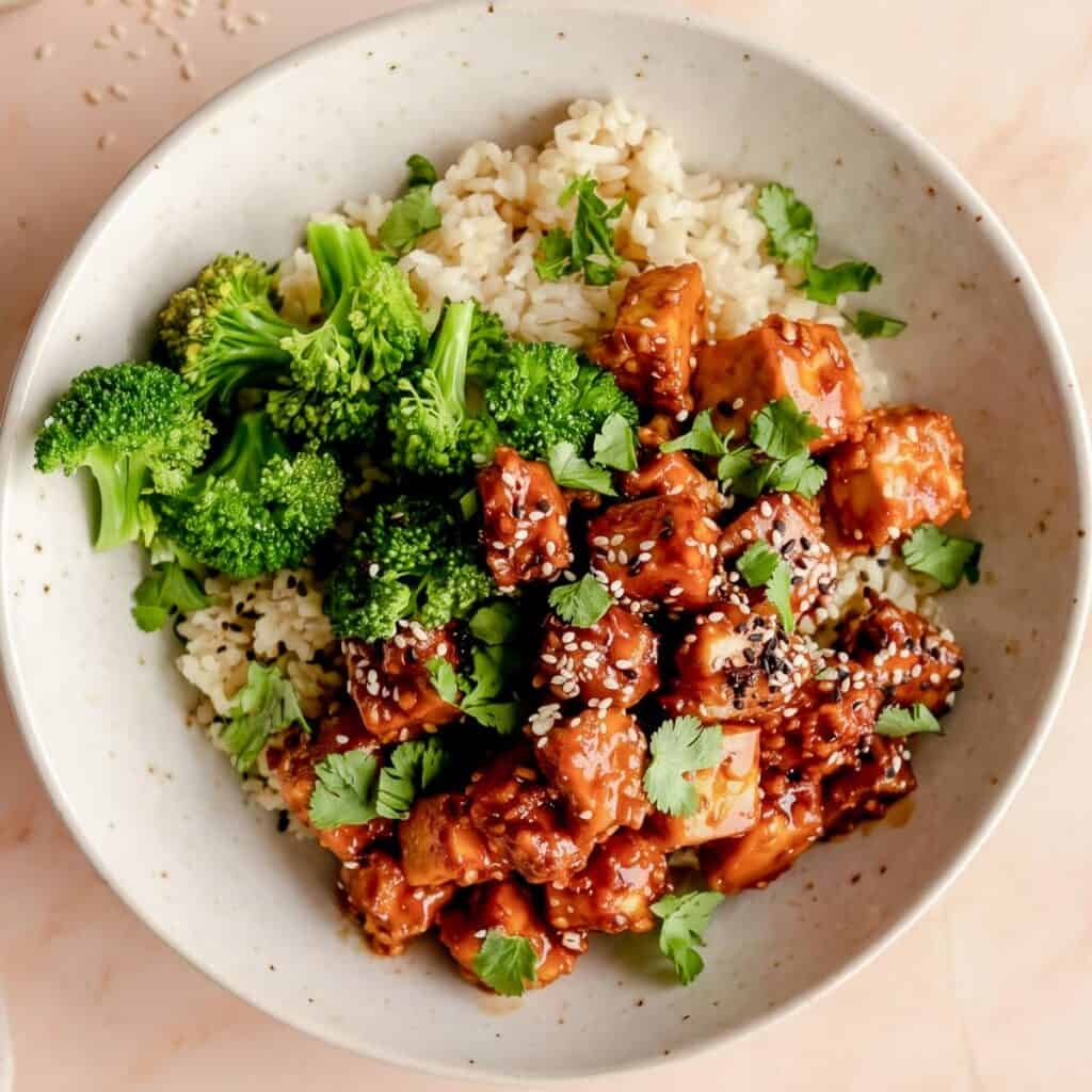 Crispy Sesame Tofu Bowls (30-Minute Weeknight Dinner)