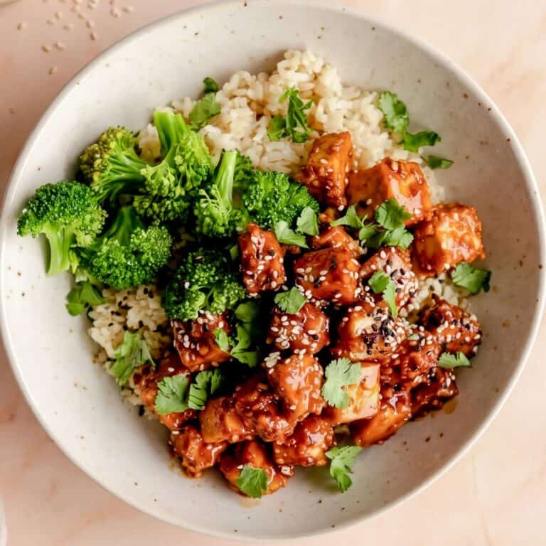 Crispy Sesame Tofu Bowls (30-Minute Weeknight Dinner)