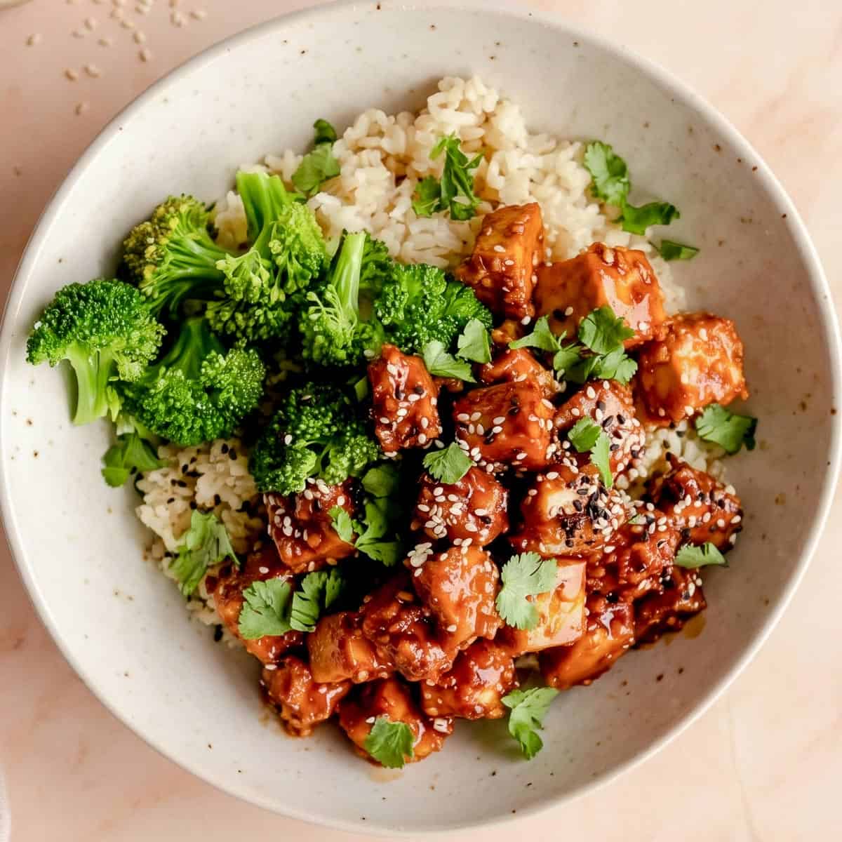 Crispy Sesame Tofu Bowls (30-Minute Weeknight Dinner)